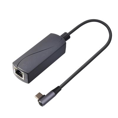 SDAPO P2C5V IEEE802.3af Standard POE to USB-C driver 48V to DC 5V 2.4A 1500V High voltage isolation Ethernet Adapter for tablet