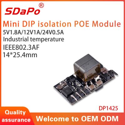 SDAPO DP1425 Power over Ethernet PoE Module IEEE802.3af PD Module PoE 5V 12V 24V Powered Device PD Integrated Module