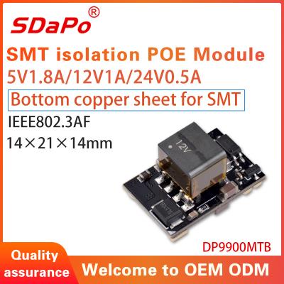 SDAPO DP9900MTB High Efficiency Over-temperature Protection Power over Ethernet PoE Module Mode A or Mode B PD Module IEEE802.3af